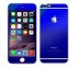 Tvrdené sklo iPhone 6 Plus/6S Plus - modré